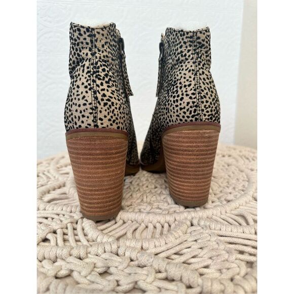 MIA Women’s Patton Leopard Western Inspired Booties Size 6 Wide New - Picture 2 of 6